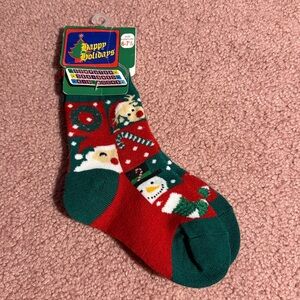 Vintage Christmas Socks